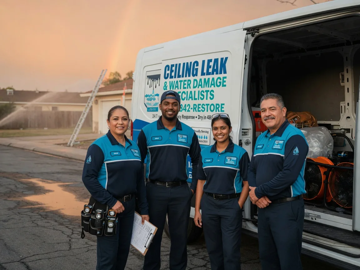 Ceiling Leak Cleanup company in Garden Grove, CA